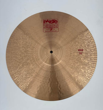 Paiste 2002 20" Ride (2,420g)-Paiste-Atlanta Drum Shop