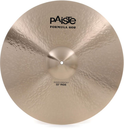 Paiste Formula 602 Modern Essentials Ride - 22"