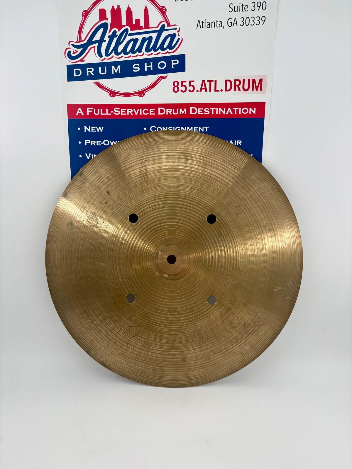 Avedis Zildjian 14" Mastersound Hi-Hats - Used-Zildjian-Atlanta Drum Shop