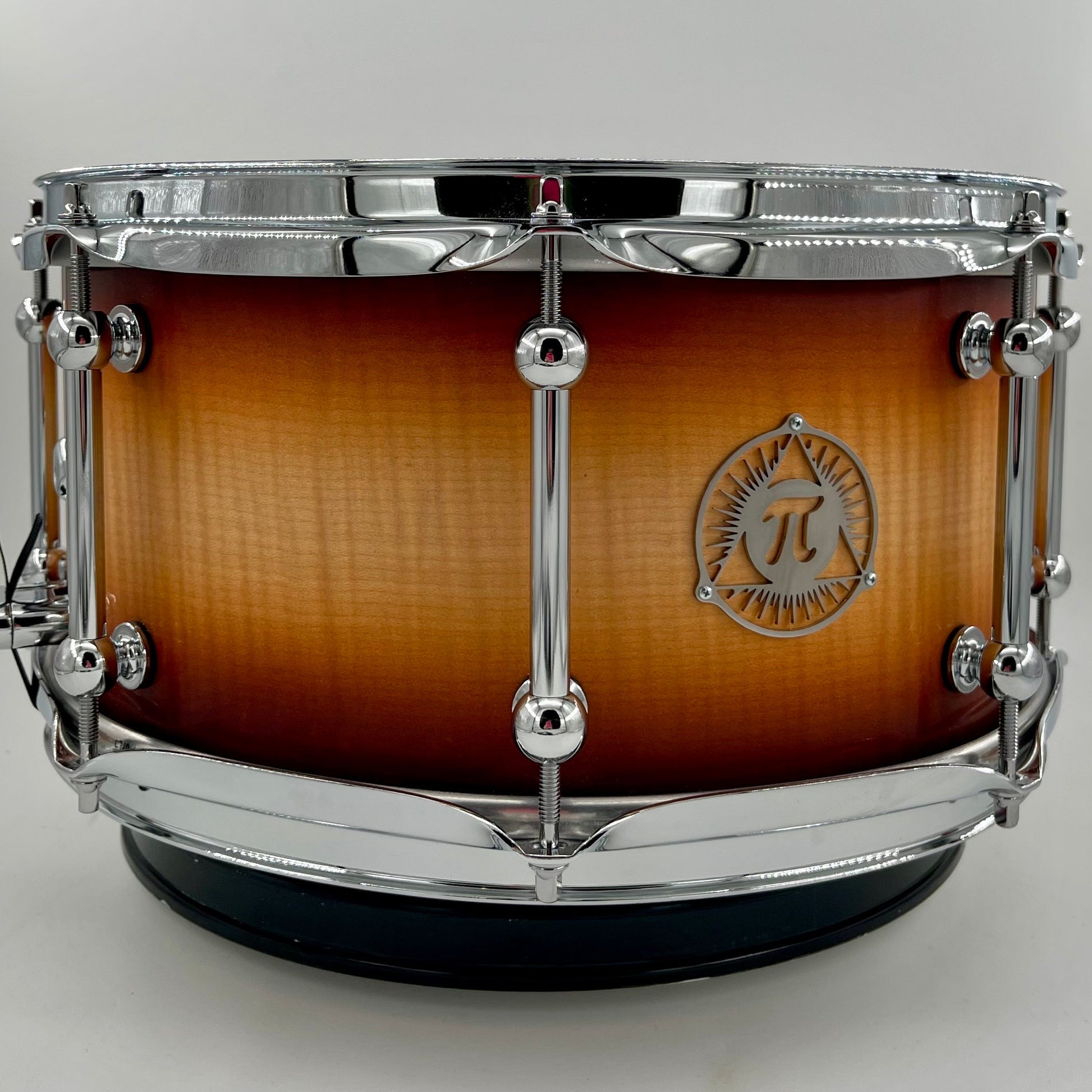 Pi Drum Company Curly Maple over Maple Shell 13x6.5-Pi Drum Company-Atlanta Drum Shop