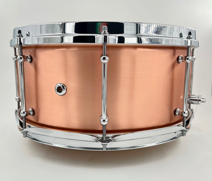 Lucky Drums Company 14" x 6.5" Copper Snare Drum