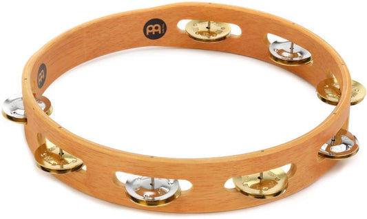 Meinl Percussion Recording-Combo Wood Tambourine - Single Row