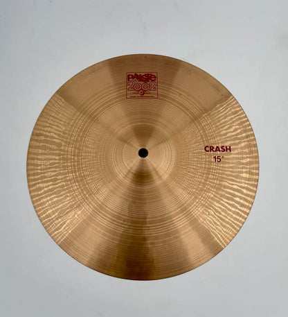 Paiste 2002 15" Crash (928g)-Paiste-Atlanta Drum Shop