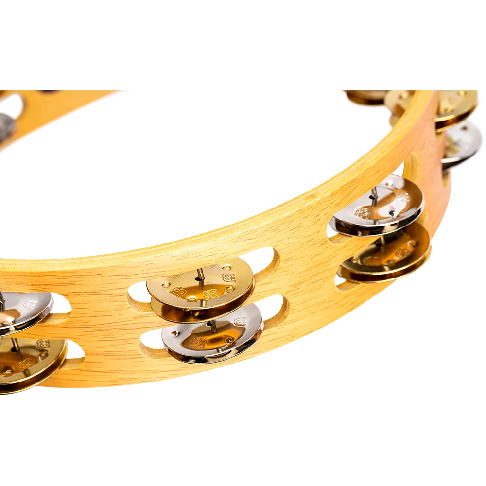 Meinl Percussion Recording-Combo Wood Tambourine - Double Row