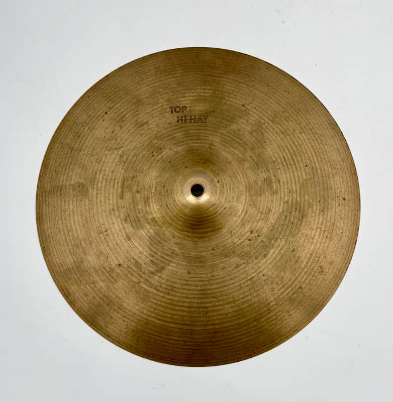 Zildjian 1970's Vintage 14" Light Hi-Hats (734g & 1,028g)-Zildjian-Atlanta Drum Shop