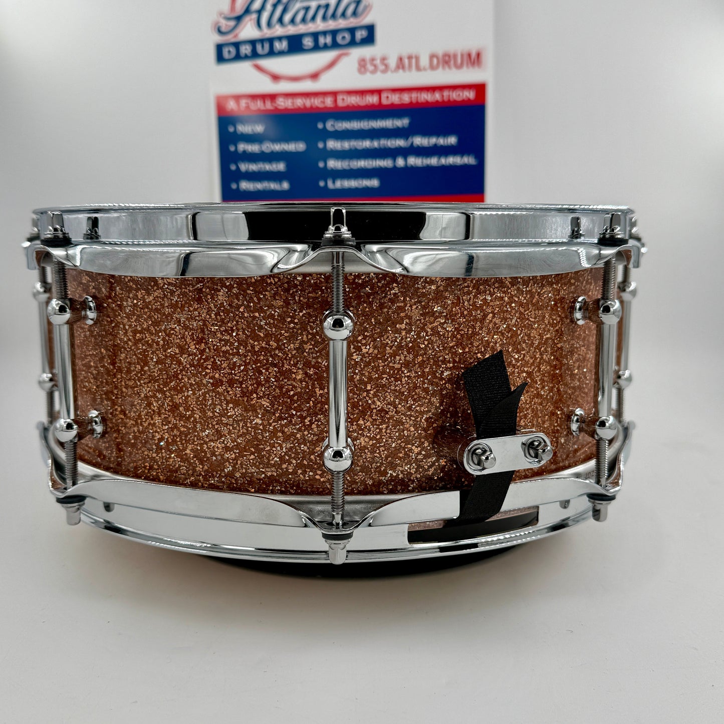 Montineri 12” x 5” Maple Snare 2025 - Champagne Sparkle-Montineri-Atlanta Drum Shop