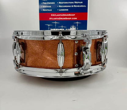 Lucky Drums Company 14" x 5" Artistic Copper Finish Snare-Lucky Drum Co-Atlanta Drum Shop