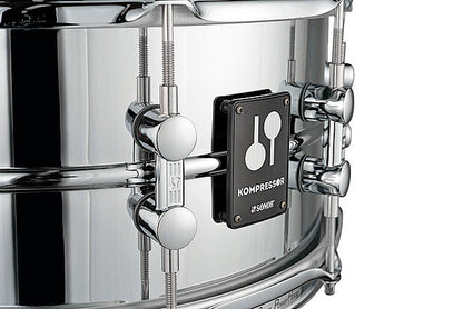 Sonor Kompressor 14" x 6.5" Steel Snare Drum