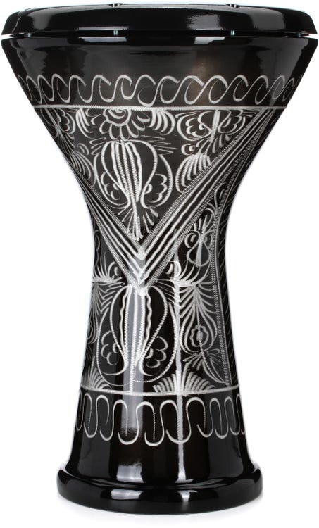 Meinl Percussion Hand Engraved Aluminum Doumbek - 8.5 inch