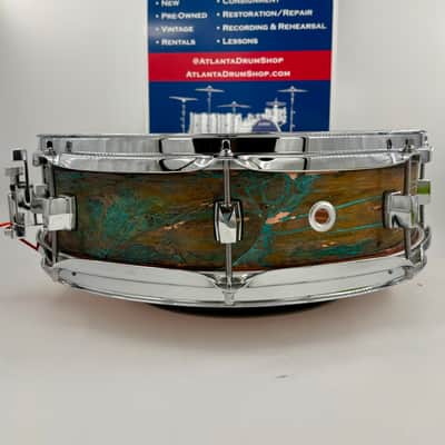 Lucky 14x5 Artistic Pre-Patina Snare-Lucky Drum Co-Atlanta Drum Shop