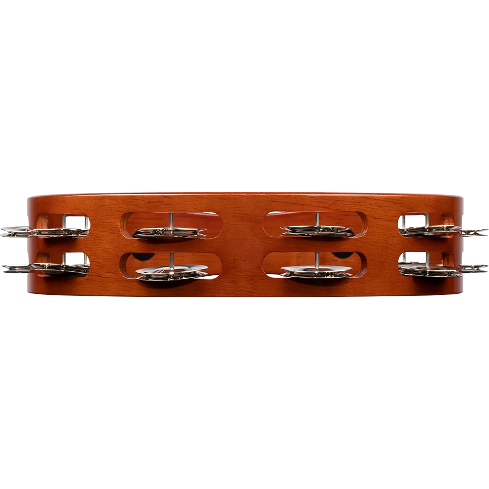 Meinl Percussion 10-inch Handheld Wood Tambourine - Antique Brown