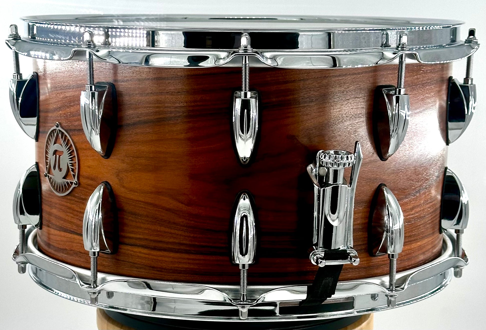 Pi Drum Company 14" x 7" Rosewood/Walnut Snare-Pi Drum Company-Atlanta Drum Shop