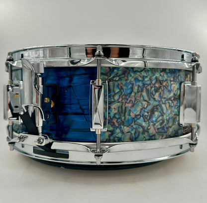 Montineri Custom 5.5"x14" "A-Baloney" Panel Variety Finish Snare-Montineri-Atlanta Drum Shop