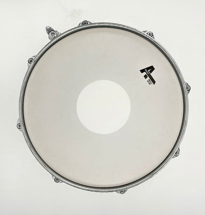 Montineri Custom 5" x 14" Verticle White Oyster Snare