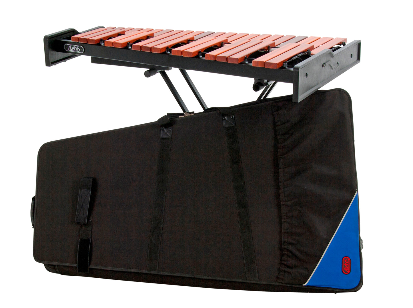 3.0 OCTAVE ACADEMY PADOUK MARIMBA WITH X-STAND