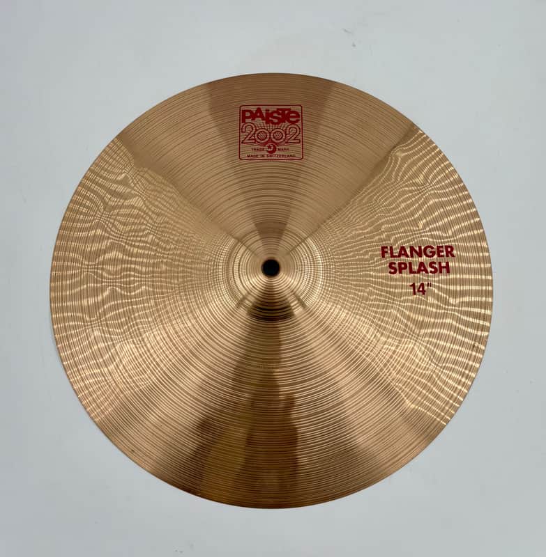 Paiste 2002 14" Flanger Splash (650g)-Paiste-Atlanta Drum Shop