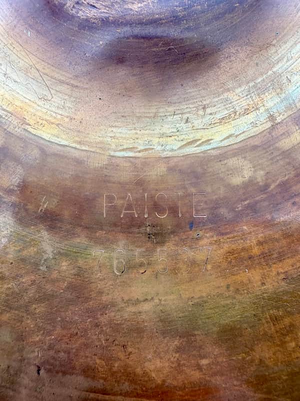 Paiste 1000 Rude 10" Splash (336g)-Paiste-Atlanta Drum Shop