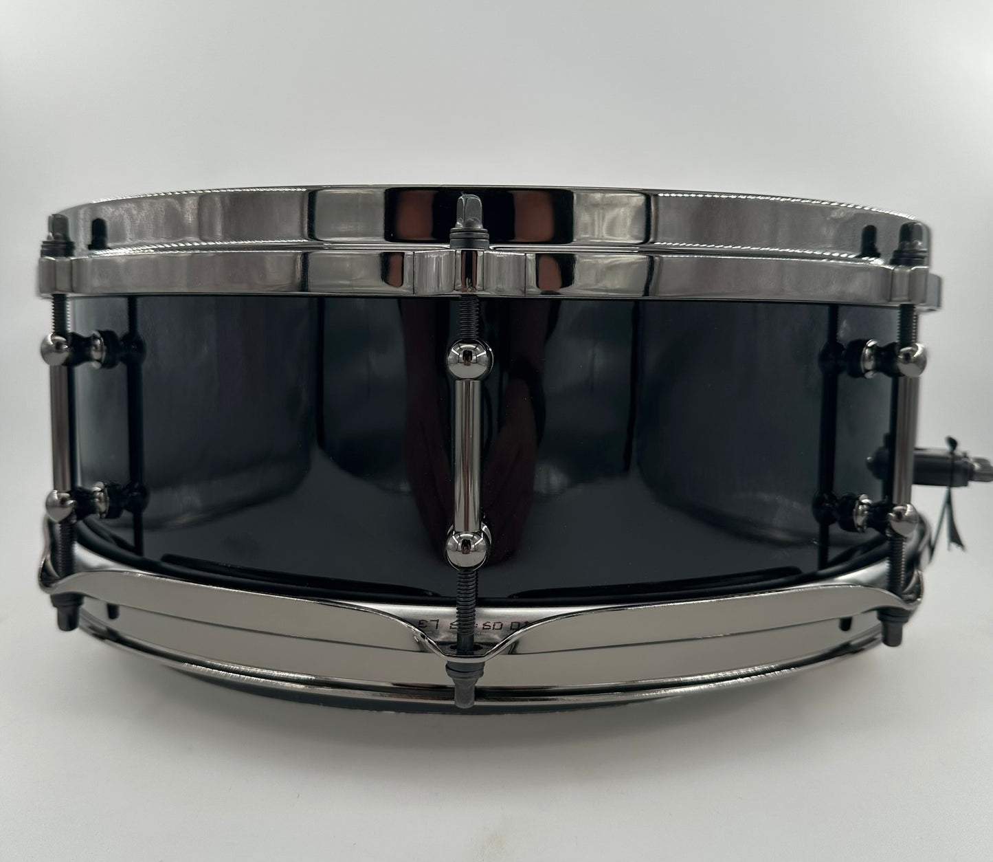 Montineri Custom 5"x14" "Murder Black" 10-Ply Jasper Maple Snare-Montineri-Atlanta Drum Shop