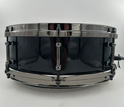 Montineri Custom 5"x14" "Murder Black" 10-Ply Jasper Maple Snare-Montineri-Atlanta Drum Shop