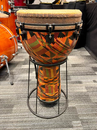 Remo 14" x 25" Mondo Djembe - Kintekloth Finish-REMO PERCUSSION-Atlanta Drum Shop