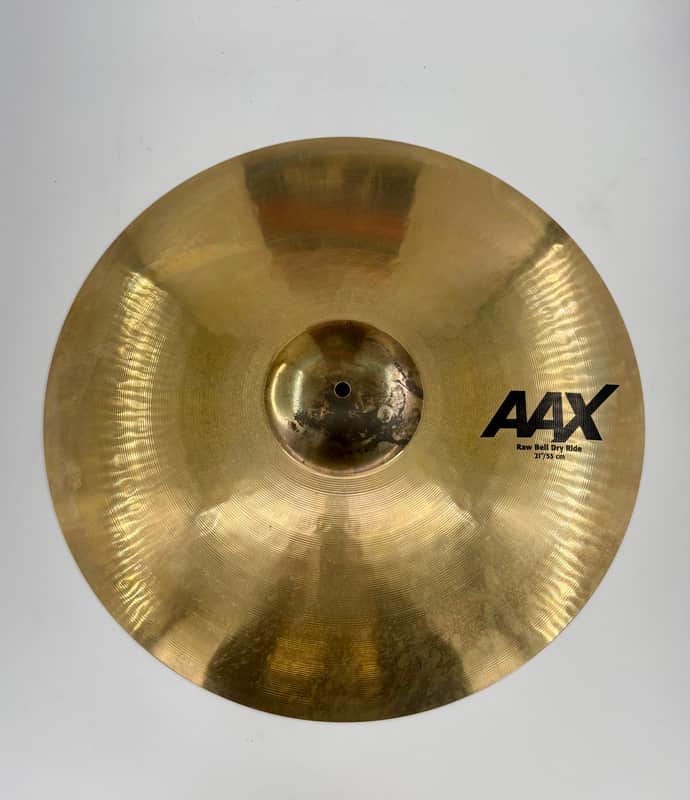 Sabian 21" AAX Raw Bell Dry Ride - Used-Sabian-Atlanta Drum Shop