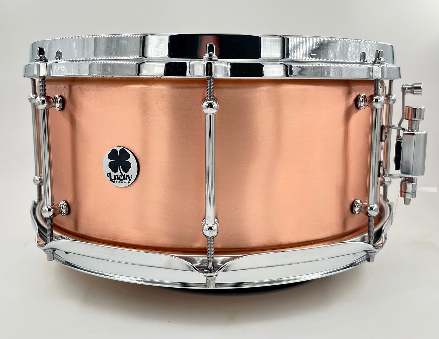 Lucky Drums Company 14" x 6.5" Copper Snare Drum