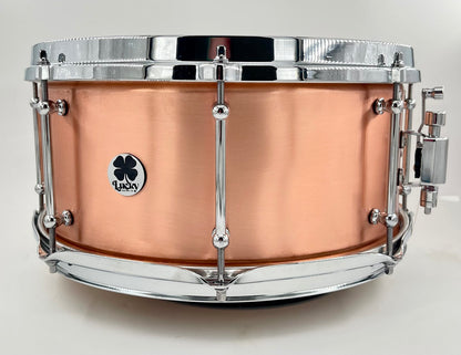 Lucky Drums Company 14" x 6.5" Copper Snare Drum