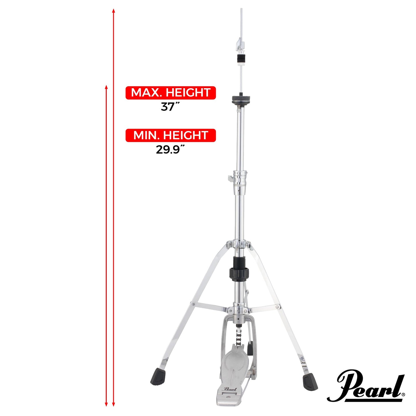 Pearl H1030S SINGLE BRACED HI-HAT STAND