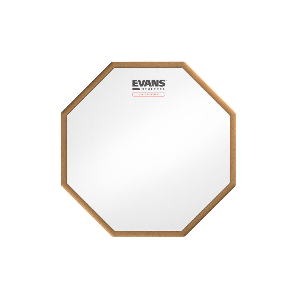 Evans RealFeel Attacktile Mountable Drum Pad - 10 inches