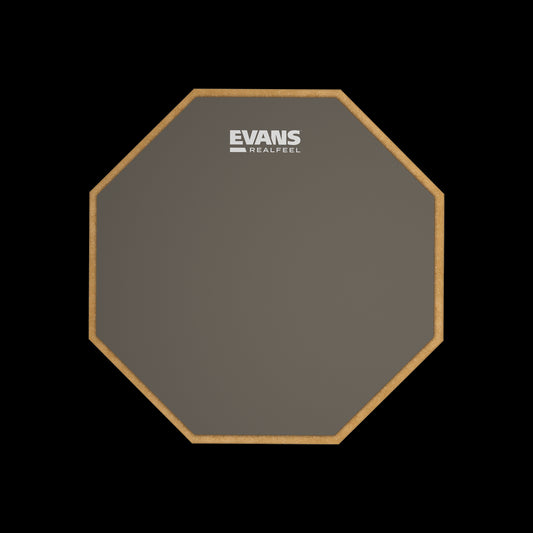 Evans RealFeel Single-sided Practice Drum Pad - 12-inch