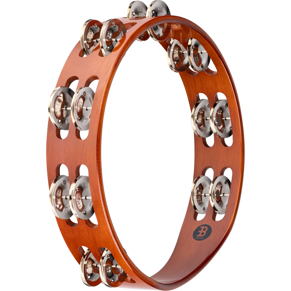 Meinl Percussion 10-inch Handheld Wood Tambourine - Antique Brown