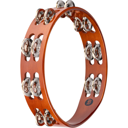 Meinl Percussion 10-inch Handheld Wood Tambourine - Antique Brown