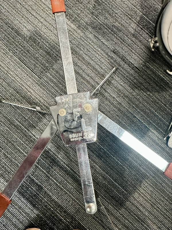 WFL/Ludwig Vintage 5 Piece Drum Set 1950s - White Marine Pearl