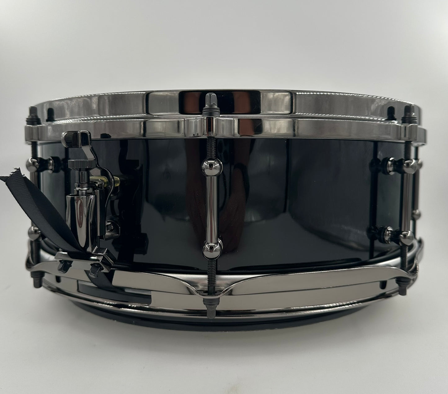 Montineri Custom 5"x14" "Murder Black" 10-Ply Jasper Maple Snare-Montineri-Atlanta Drum Shop