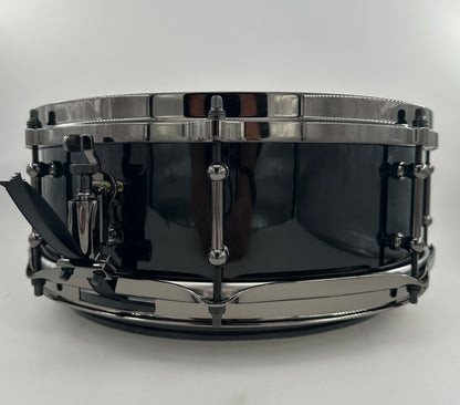 Montineri Custom 5"x14" "Murder Black" 10-Ply Jasper Maple Snare-Montineri-Atlanta Drum Shop