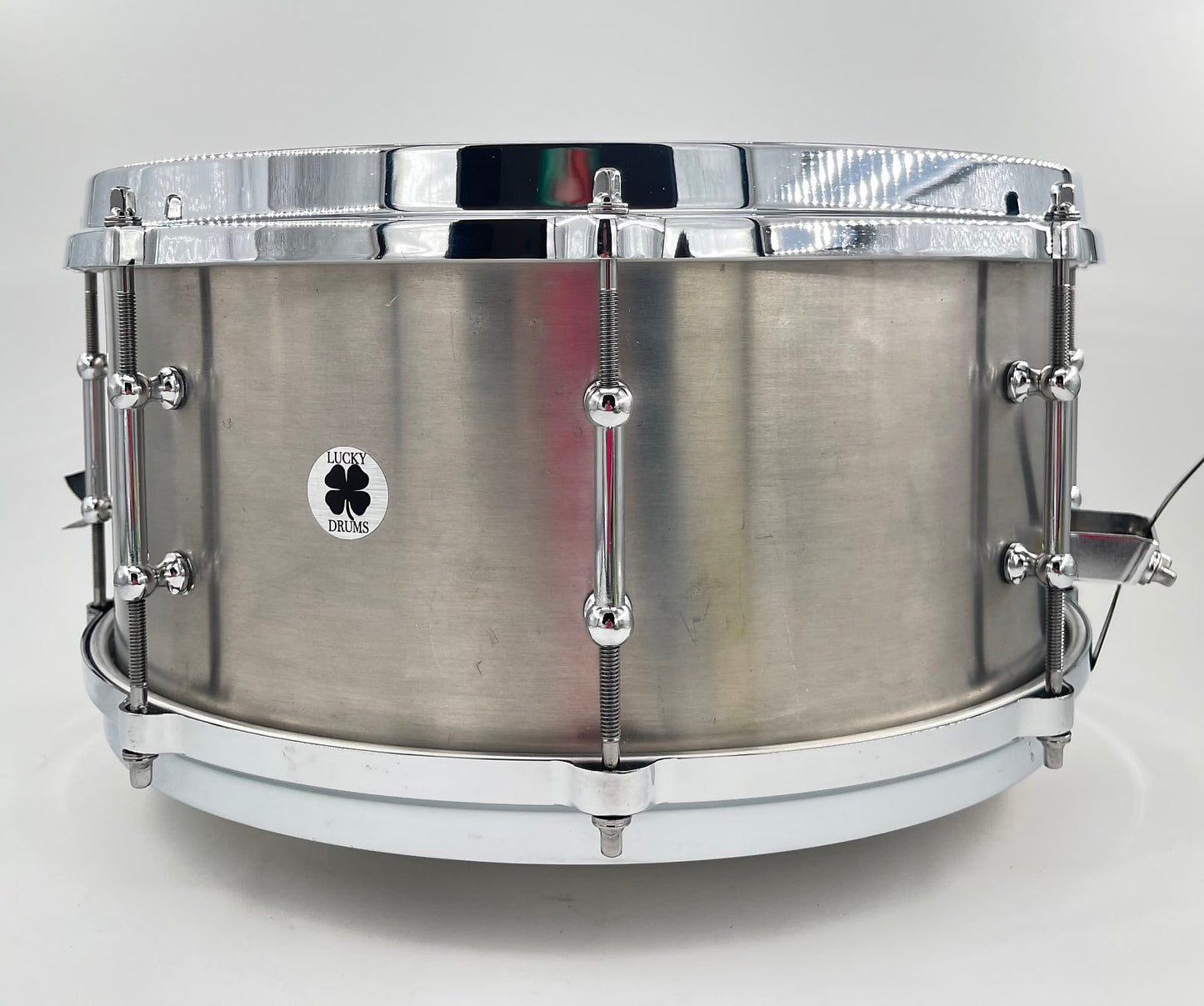 Lucky Drums Company 14"x7" Aluminum Snare Drum
