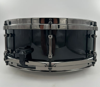 Montineri Custom 5"x14" "Murder Black" 10-Ply Jasper Maple Snare-Montineri-Atlanta Drum Shop