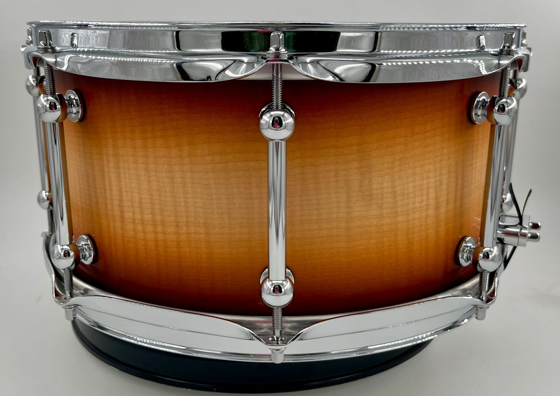 Pi Drum Company Curly Maple over Maple Shell 13x6.5-Pi Drum Company-Atlanta Drum Shop