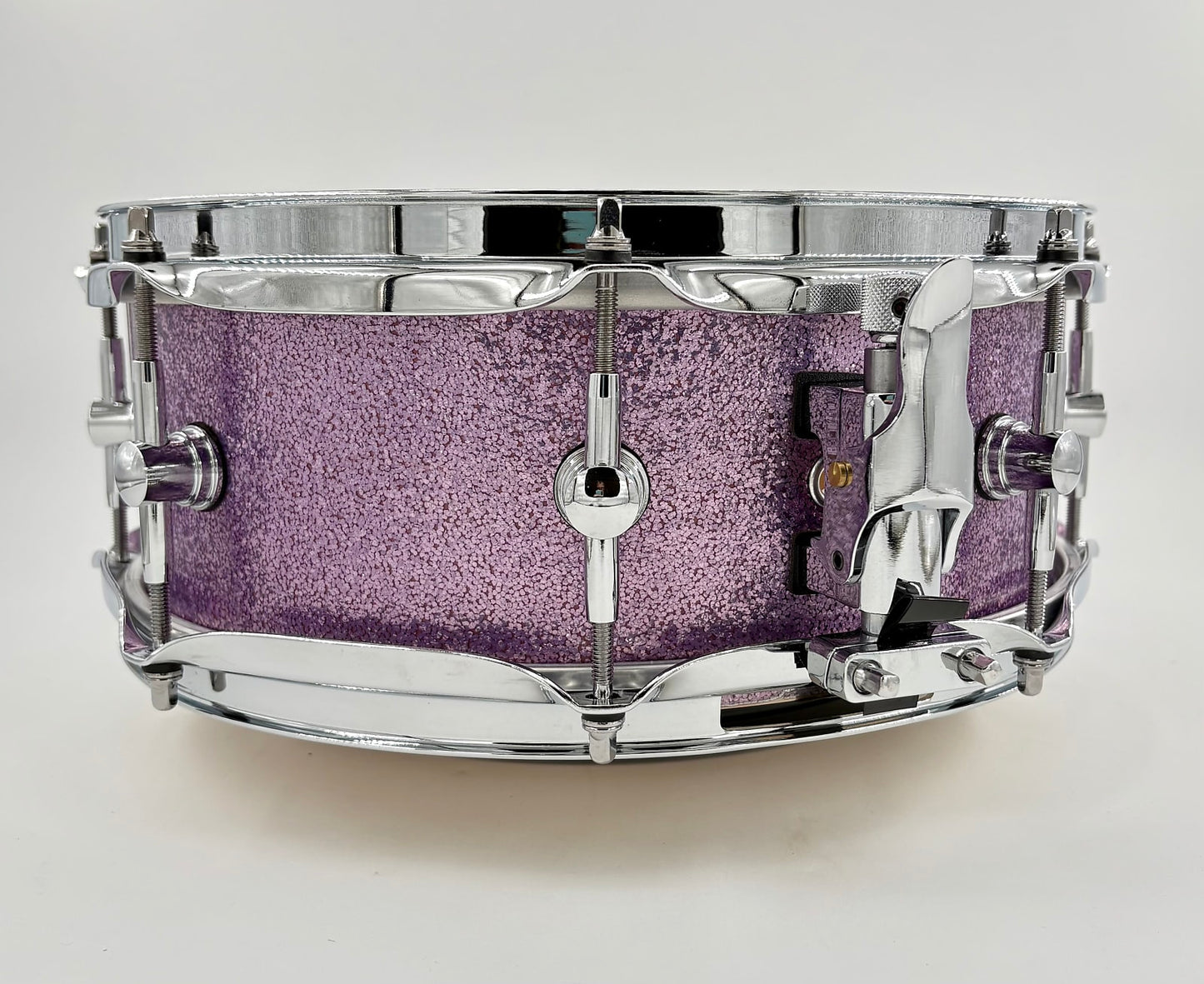Montineri Custom 5"x12" Lavender Sparkle Snare