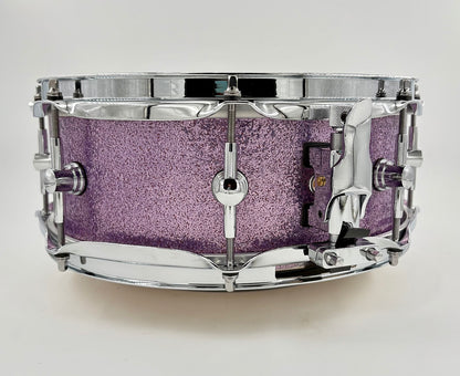 Montineri Custom 5"x12" Lavender Sparkle Snare