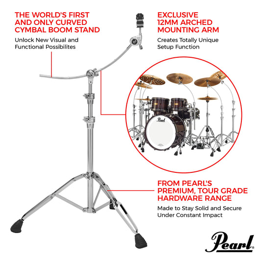 Curved Boom Cymbal Stand