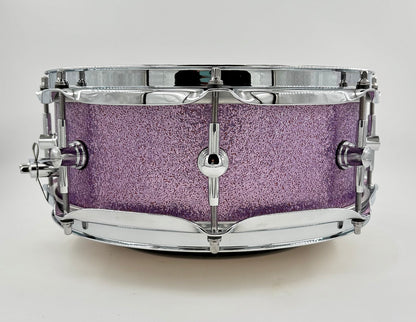 Montineri Custom 5"x12" Lavender Sparkle Snare