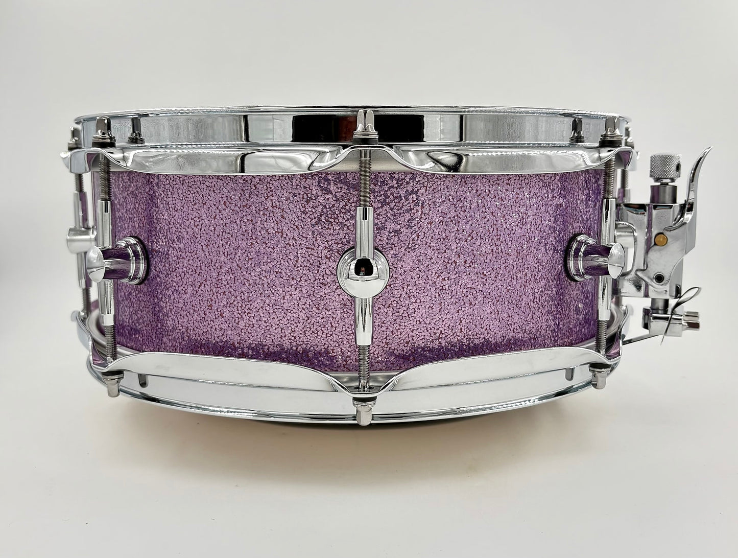 Montineri Custom 5"x12" Lavender Sparkle Snare