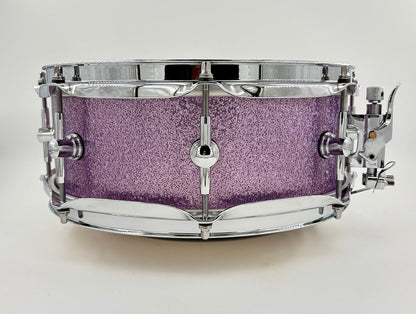 Montineri Custom 5"x12" Lavender Sparkle Snare