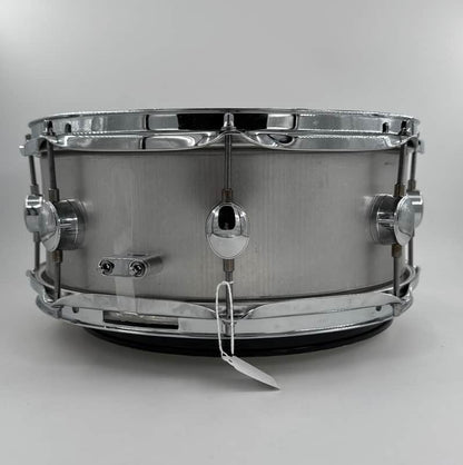 Lucky 14” x 5.75” Brushed Aluminum Snare-Lucky Drum Co-Atlanta Drum Shop
