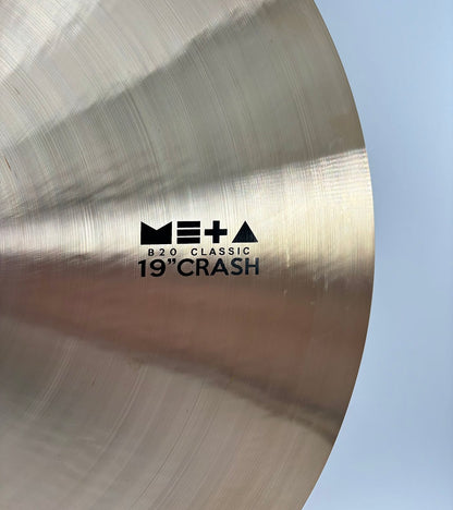 Turkish Cymbals Meta Classic Crash - 19"