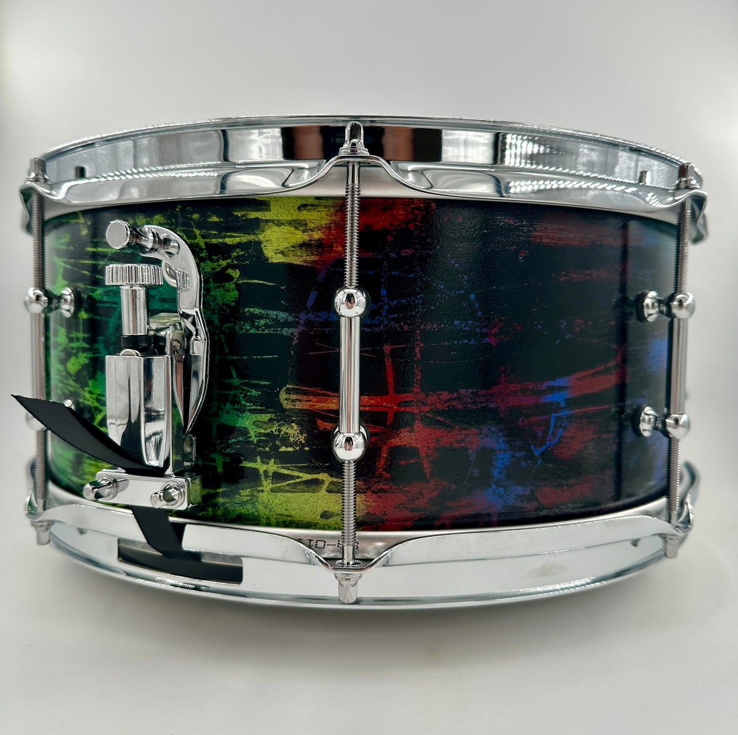 Montineri Custom Resto-Mod 6"x14" Abstract Paint Snare-Montineri-Atlanta Drum Shop