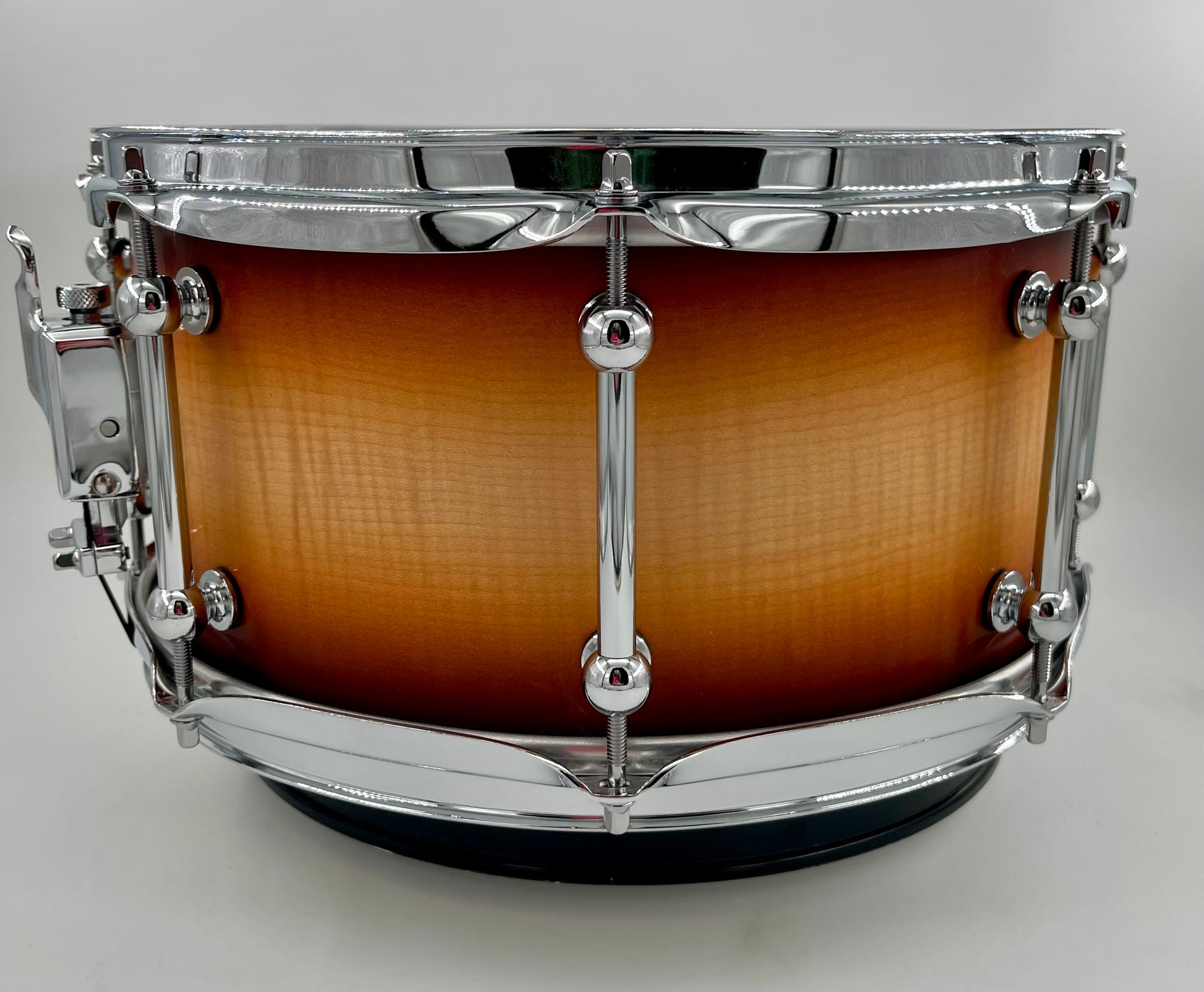 Pi Drum Company Curly Maple over Maple Shell 13x6.5-Pi Drum Company-Atlanta Drum Shop