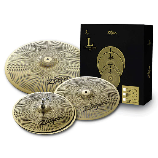 Zildjian L80 Low Volume  Cymbal Set - 13"/14"/18"