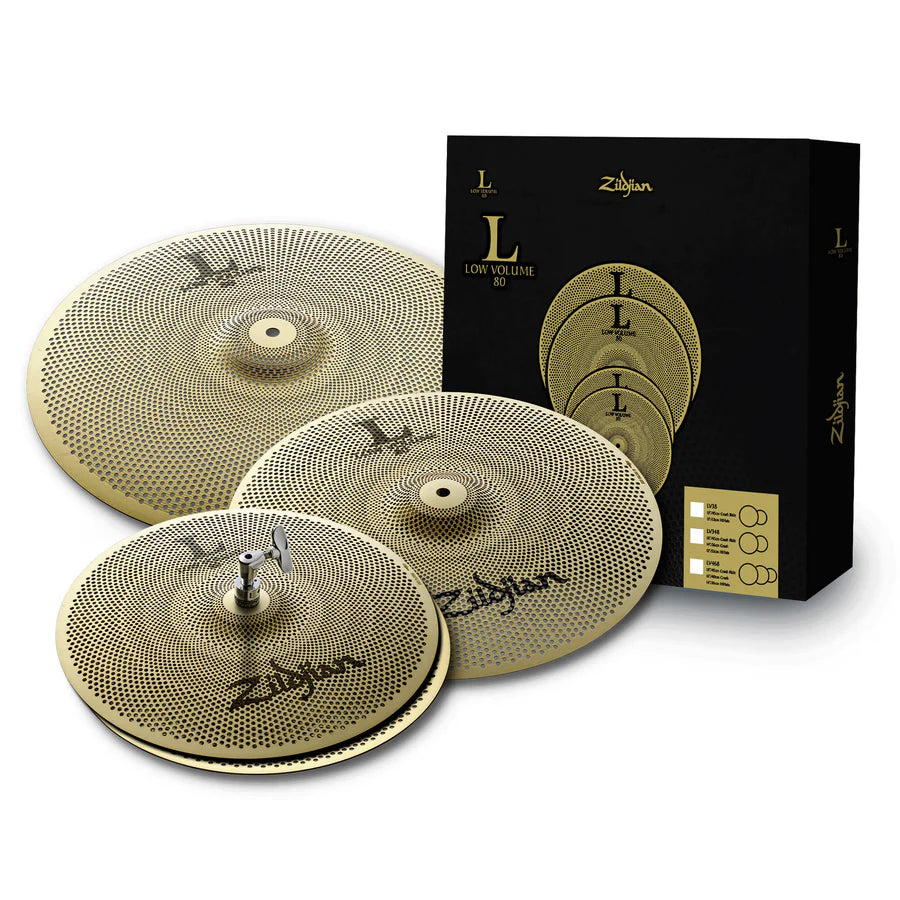 Zildjian Low Volume L80 Cymbal Pack - LV468